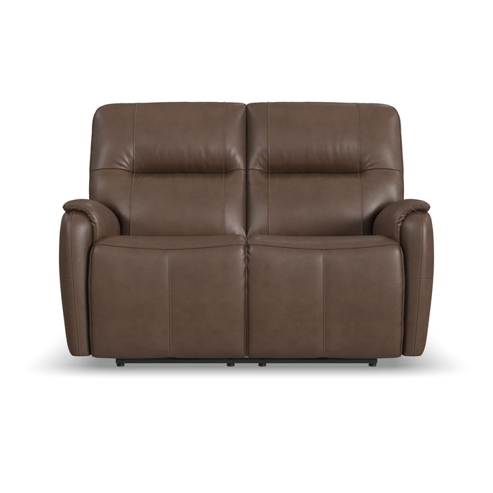 Wilson Power Reclining Loveseat With Power Headrests Café
