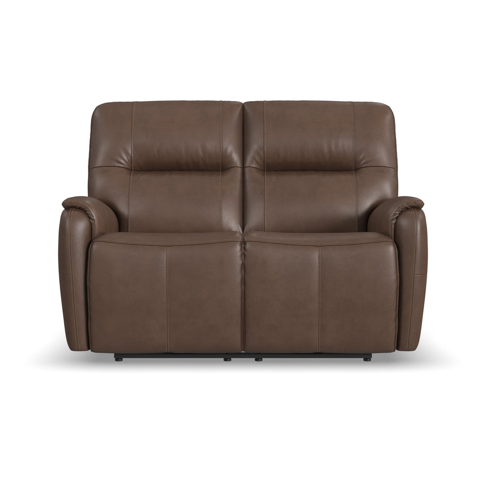Wilson Power Reclining Loveseat With Power Headrests Café