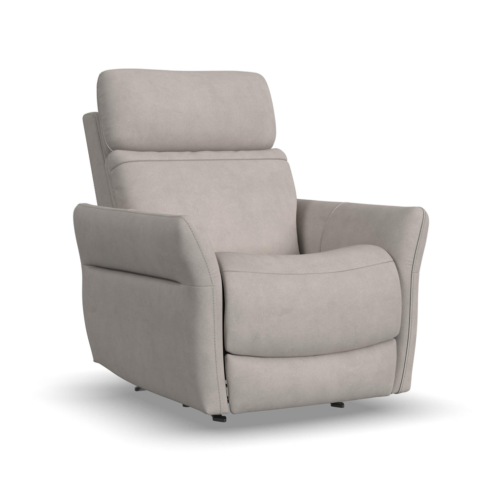 Flexsteel 1823-51P5-88601 Artemis  Power Rocking Recliner With Power Headrest, Lumbar, Heat & Massage  Dove