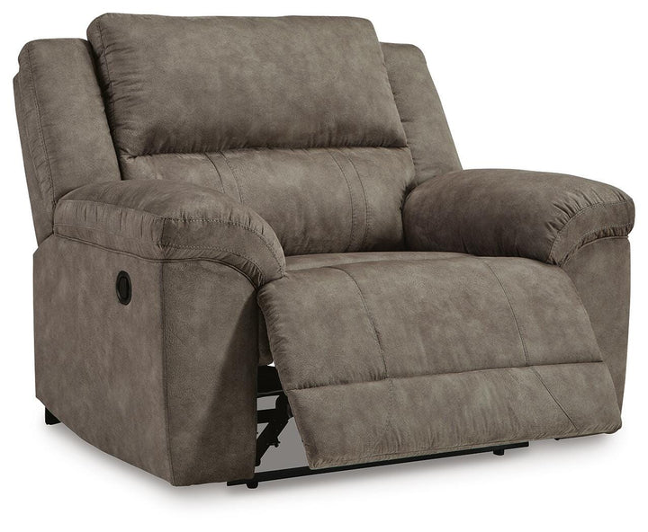 Laresview Oversized Recliner - Dark Brown (3)