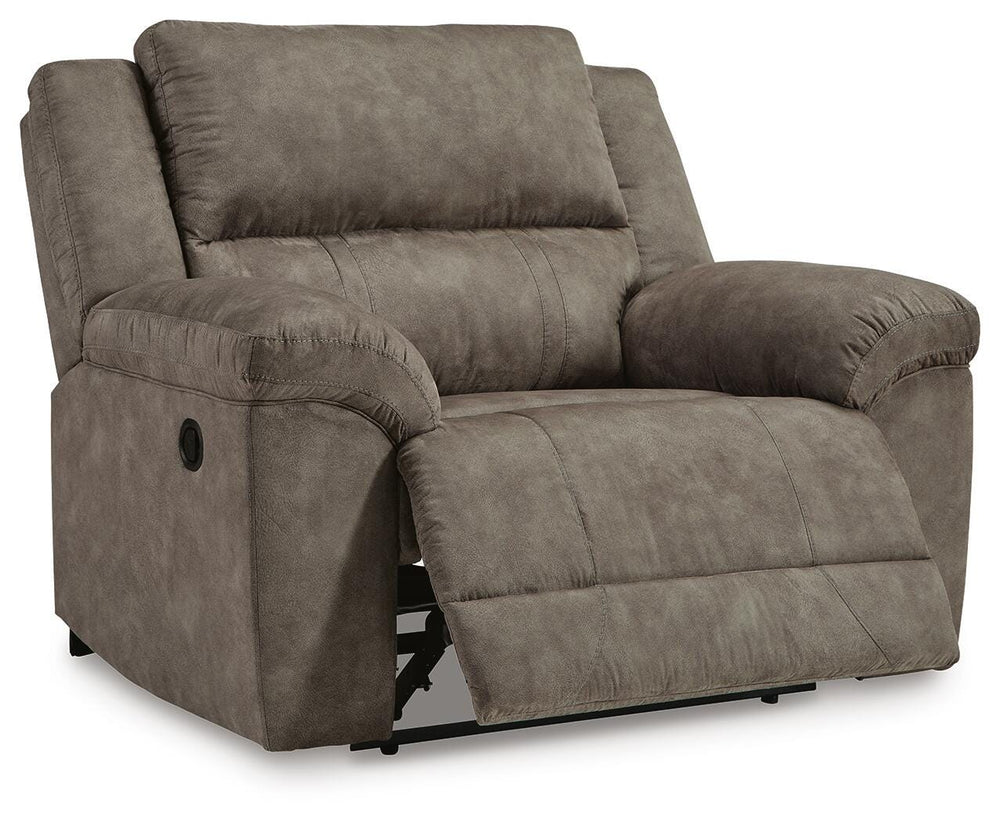Laresview Oversized Recliner - Dark Brown (3)