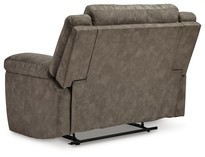 Laresview Oversized Recliner - Dark Brown (6)