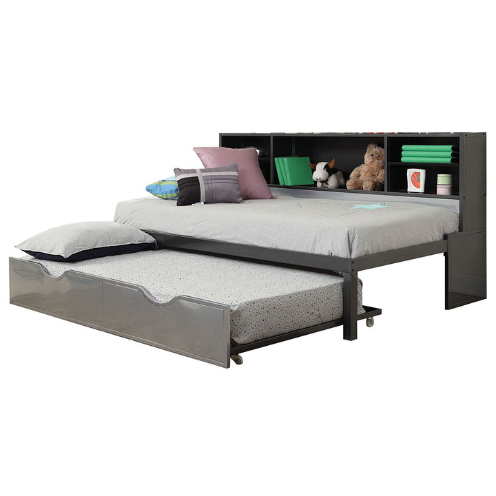 Renell Twin Bed with Trundle &amp; Storage