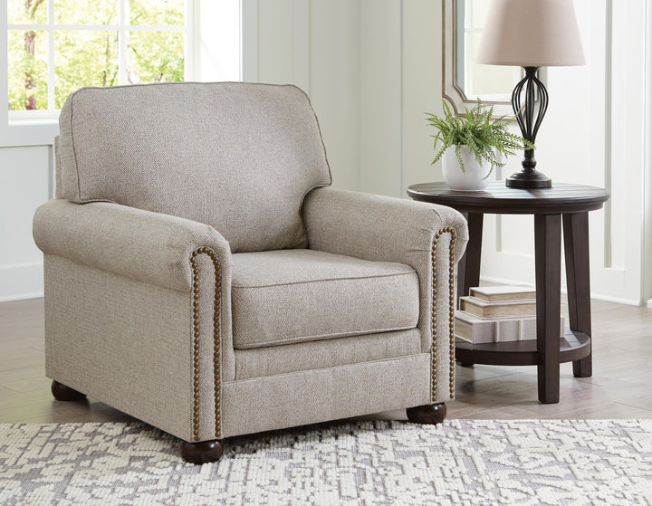 Gaelon Chair - Light Brown (2)