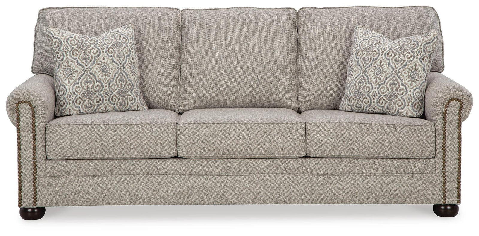 Gaelon Queen Sofa Sleeper - Light Brown (1)