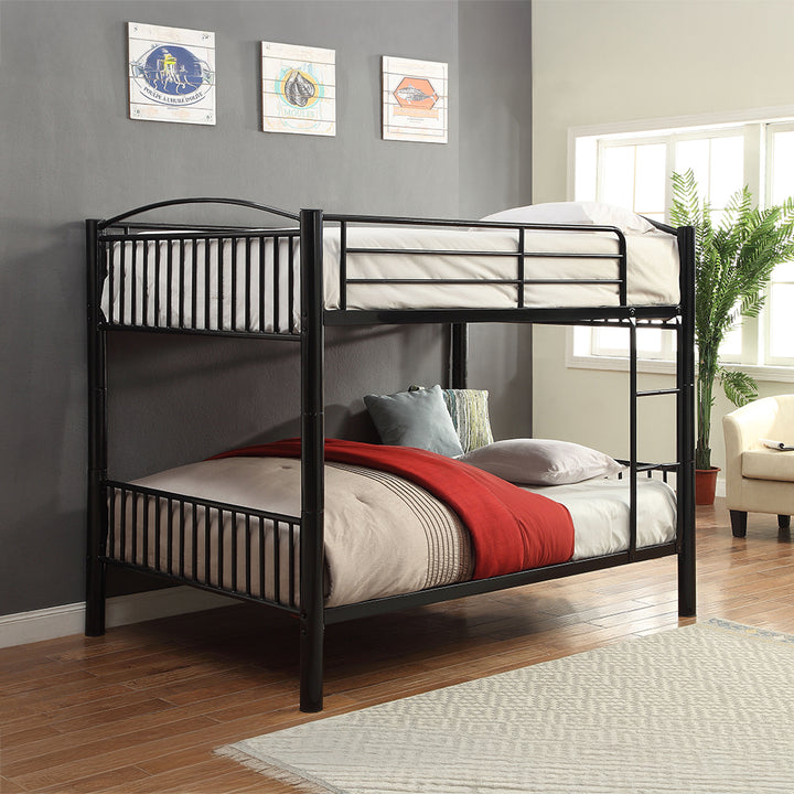 Cayelynn Full over Full Bunk Bed - Black