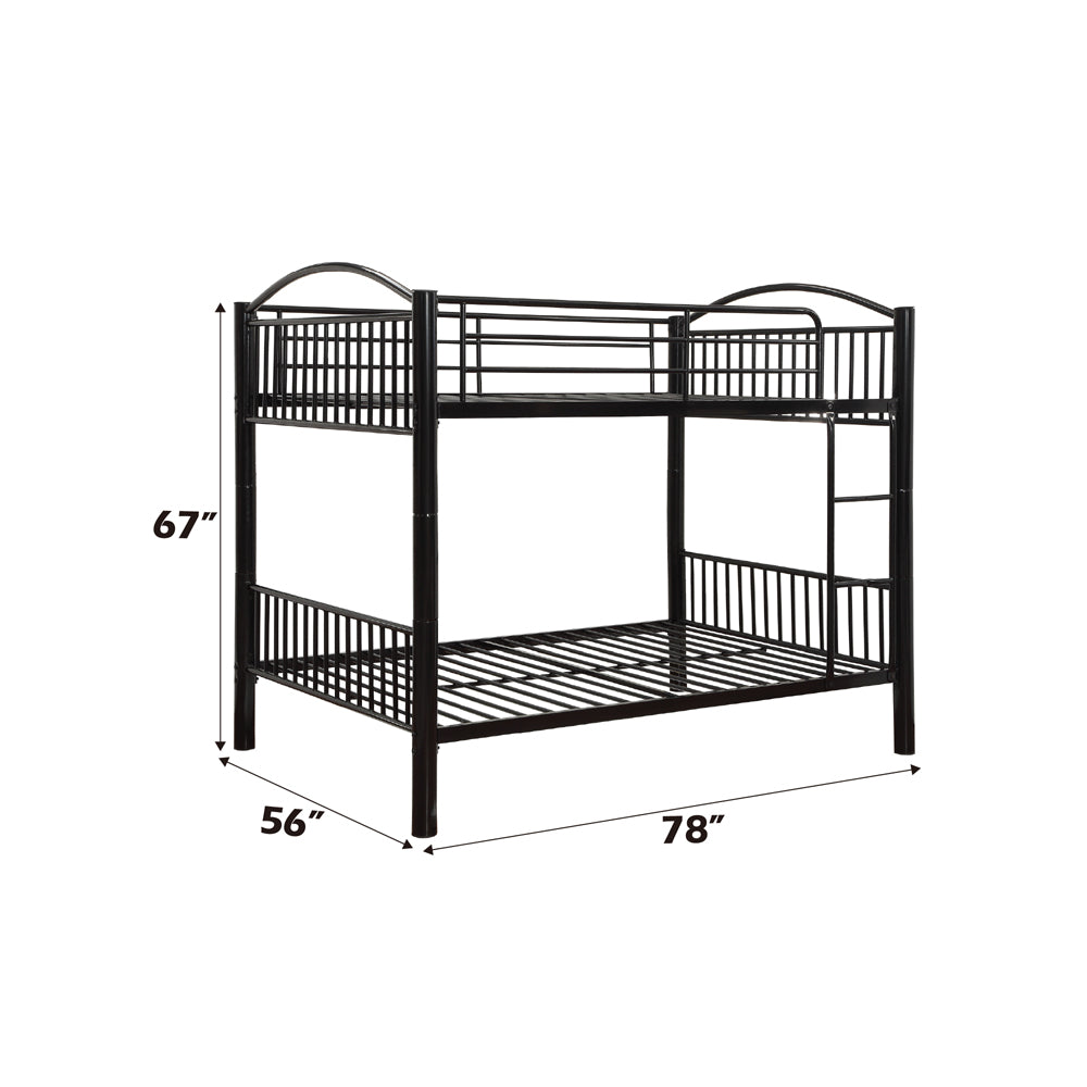 Cayelynn Full over Full Bunk Bed - Black