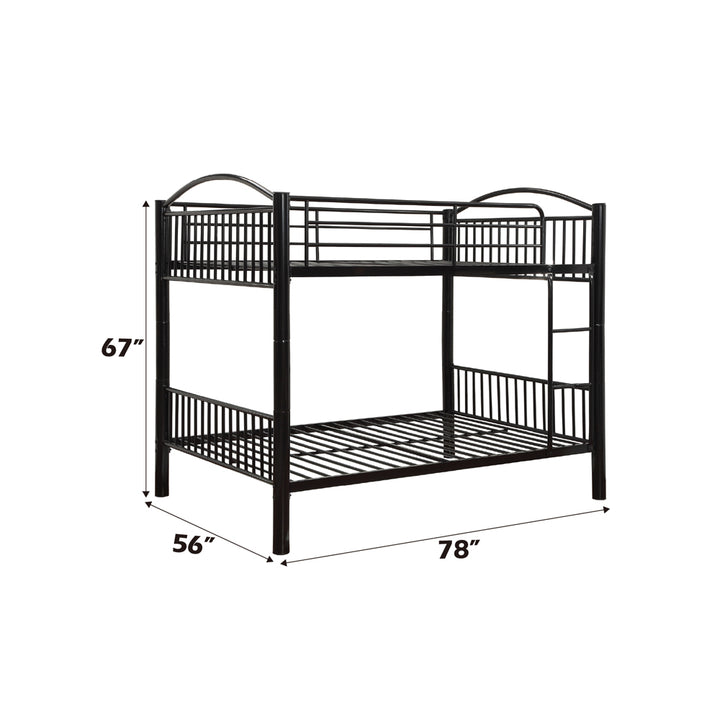 Cayelynn Full over Full Bunk Bed - Black