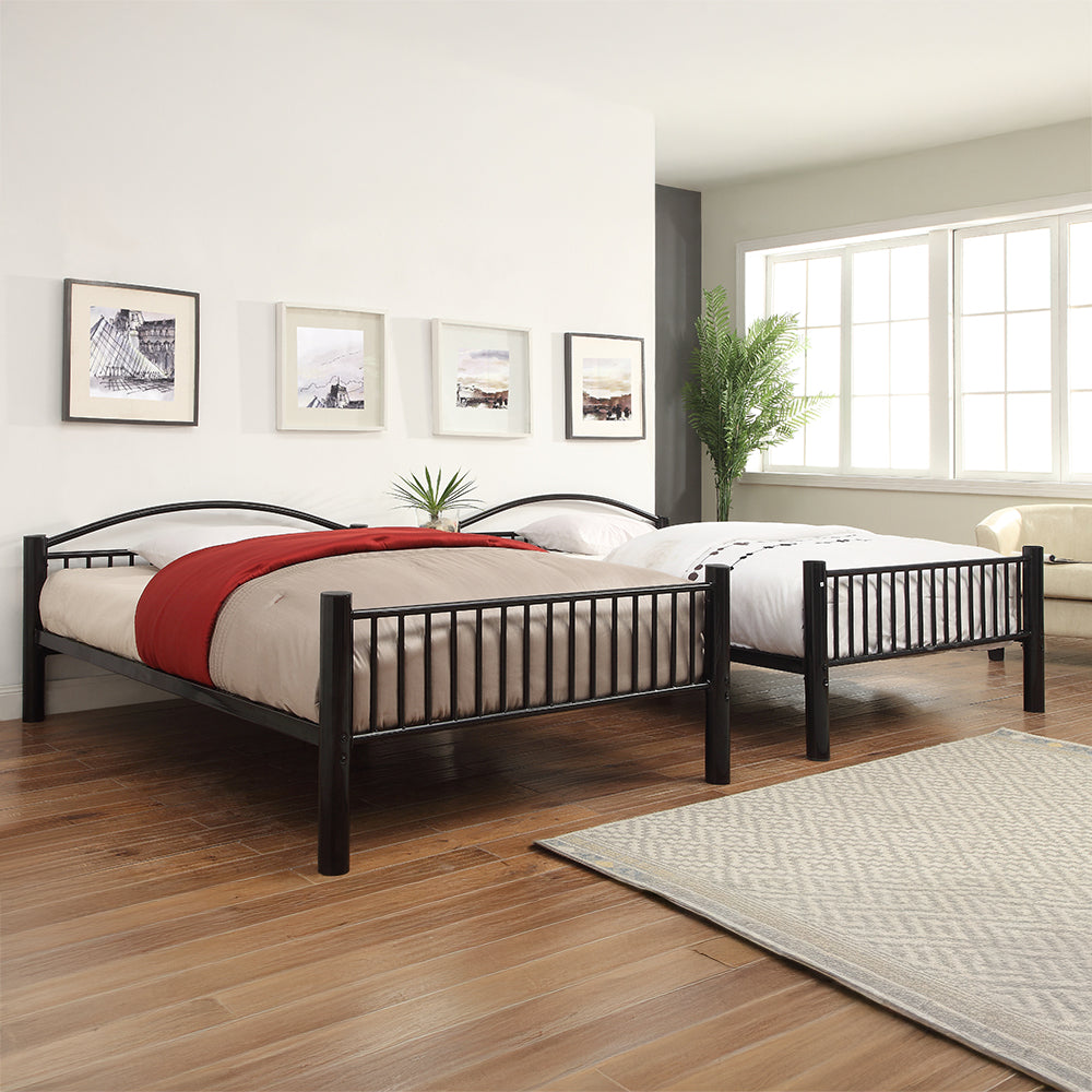 Cayelynn Full over Full Bunk Bed - Black