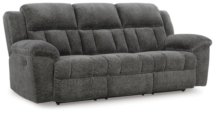 Frohn Reclining Sofa - Dark Gray (1)