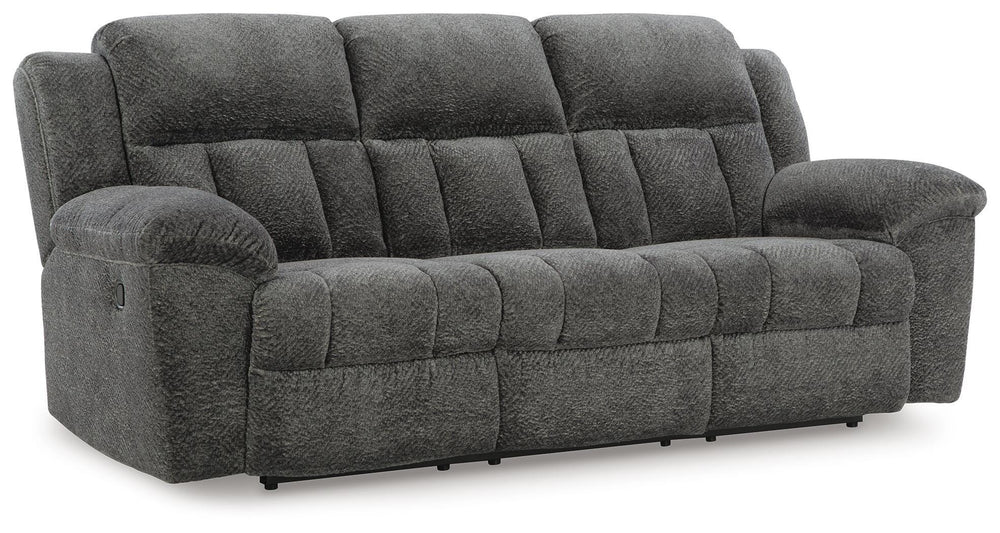 Frohn Reclining Sofa - Dark Gray (1)