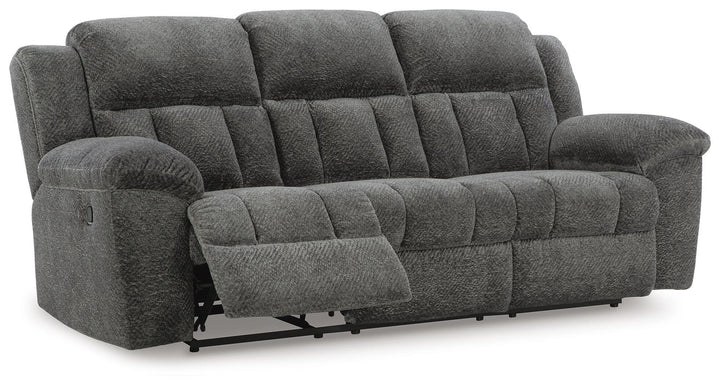 Frohn Reclining Sofa - Dark Gray (3)