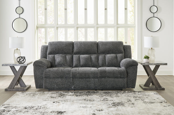 Frohn Reclining Sofa - Dark Gray (2)