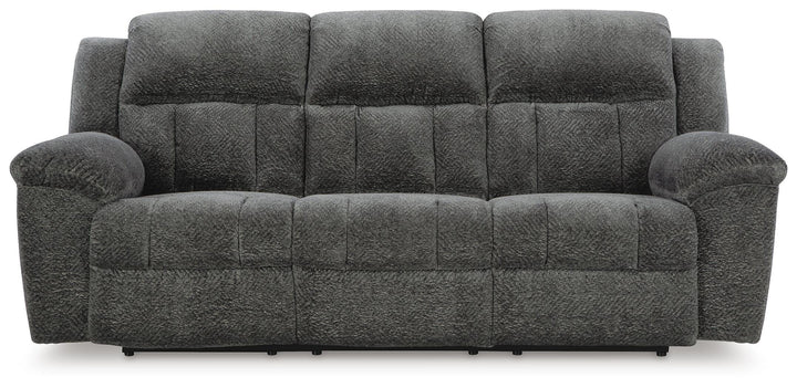 Frohn Reclining Sofa - Dark Gray (4)