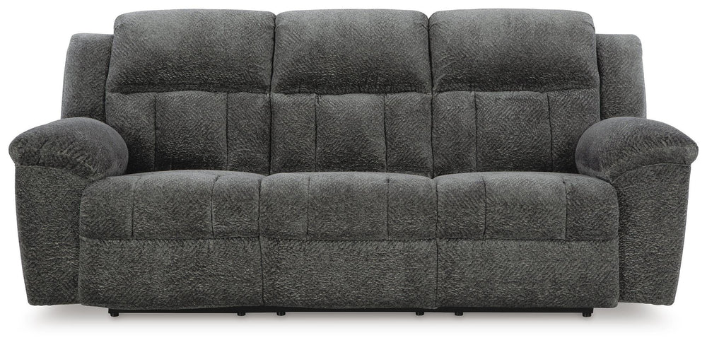Frohn Reclining Sofa - Dark Gray (4)