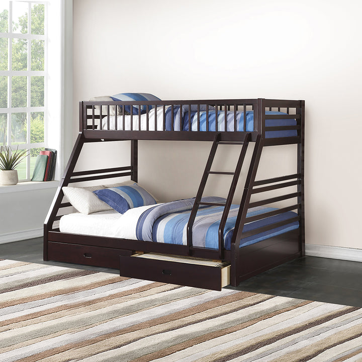 Jason Twin Xl/Queen Bunk Bed with Storage