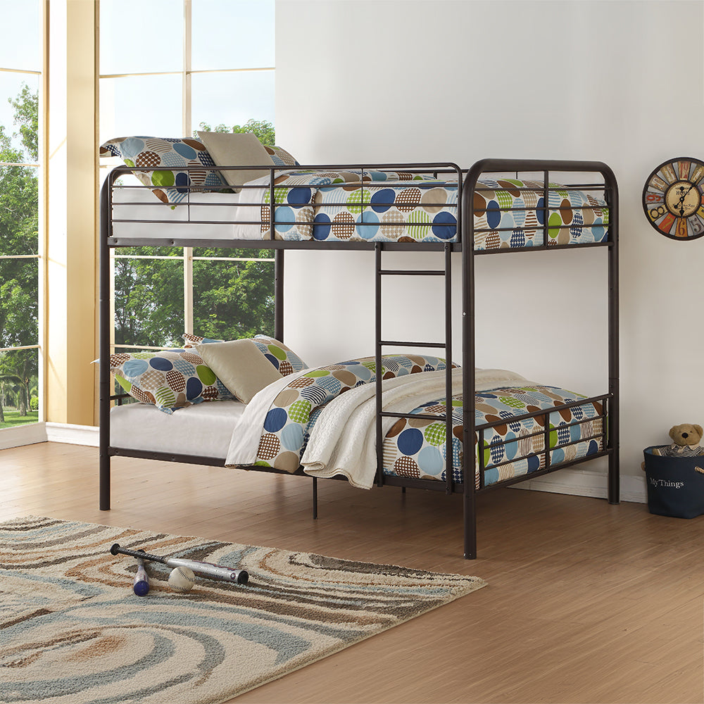 Bristol Full/Full Bunk Bed in Dark Brown