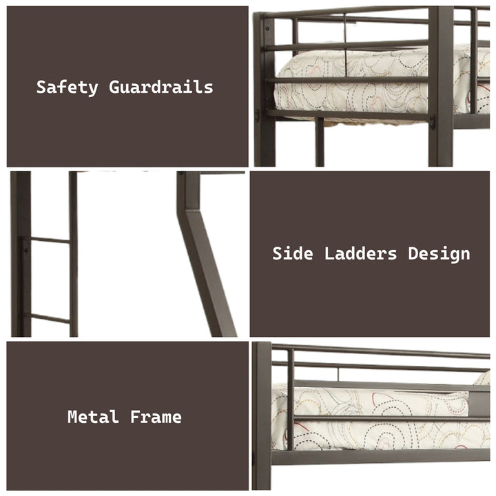 Limbra Twin Full Bunk Bed