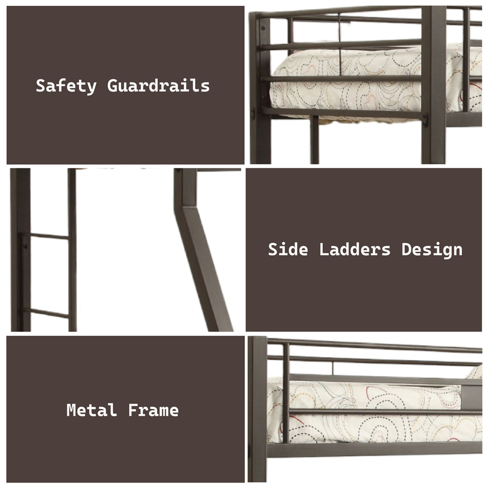 Limbra Twin Full Bunk Bed