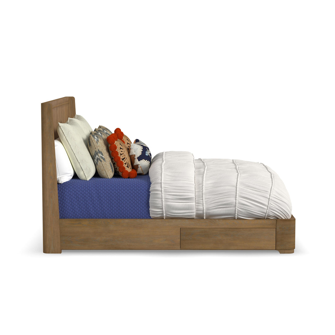 flexsteel-w1062-90ks-normandy-king-panel-storage-bed-light-brown