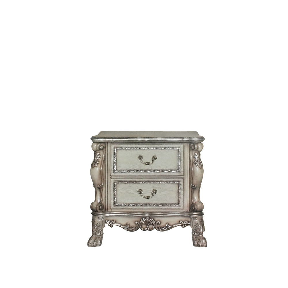 Dresden - Nightstand - Vintage Bone White