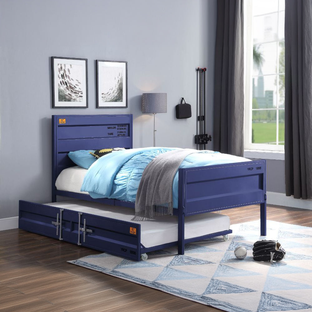 Cargo Trundle  Twin in Blue