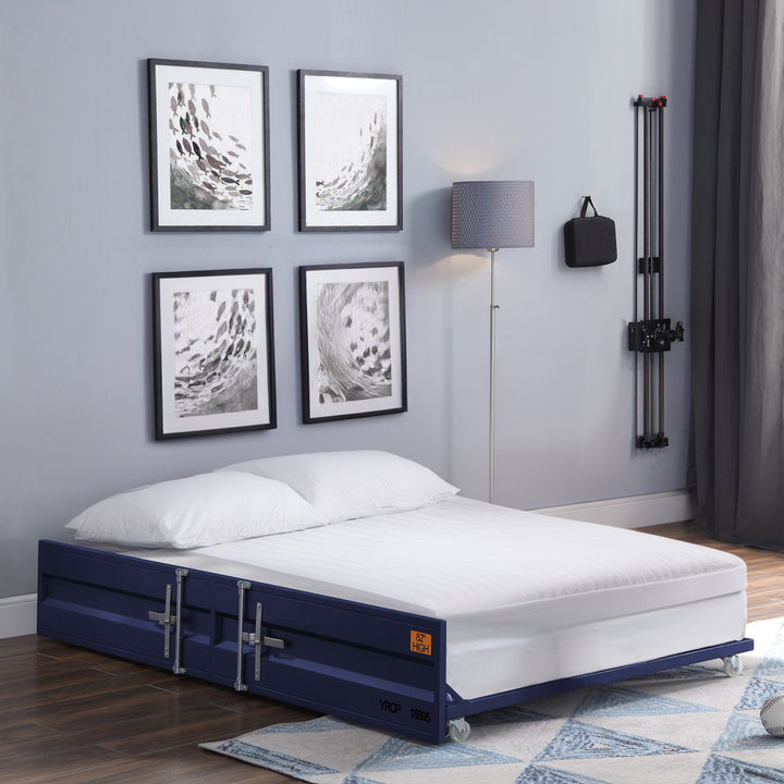 Cargo Trundle  Twin in Blue