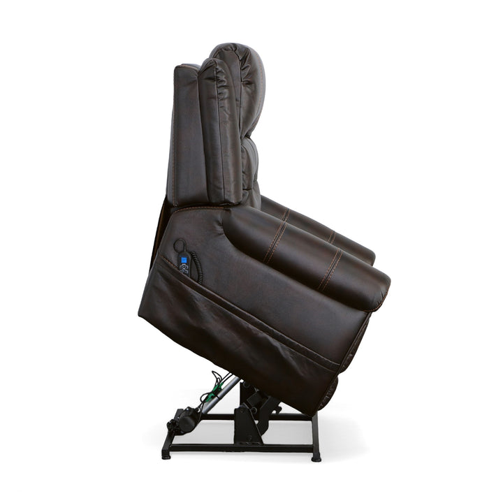 Oscar Fabric Power Lift Recliner with Right