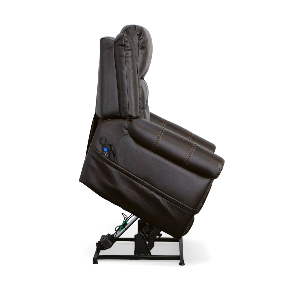 Oscar Fabric Power Lift Recliner with Right