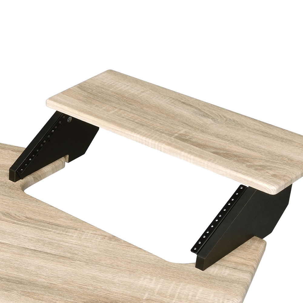 Eleazar - 71" Music Studio Desk - Natural Oak