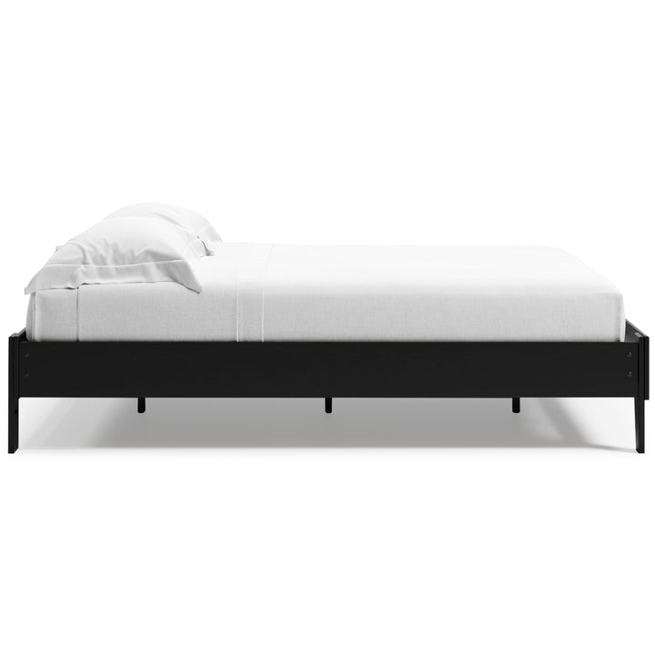 Finch - Queen Platform Bed - Black