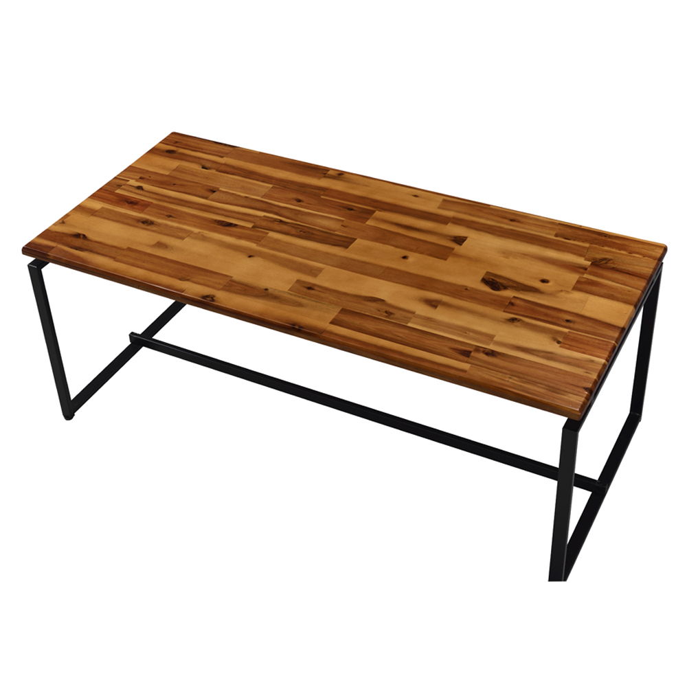 Jurgen - 3 Piece Coffee & End Set - Oak & Black