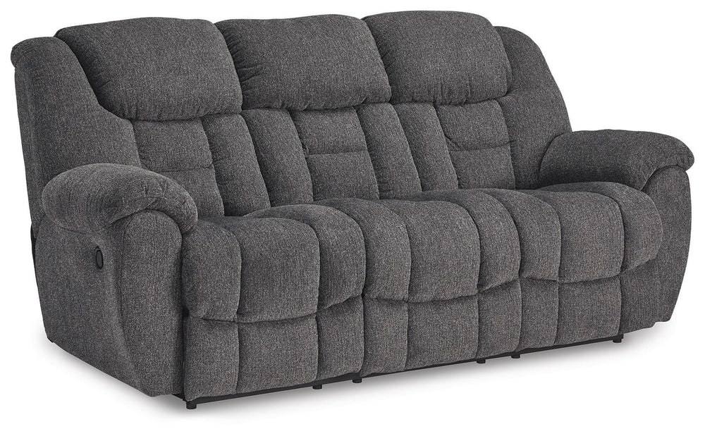 Foreside Reclining Sofa - Dark Gray (1)