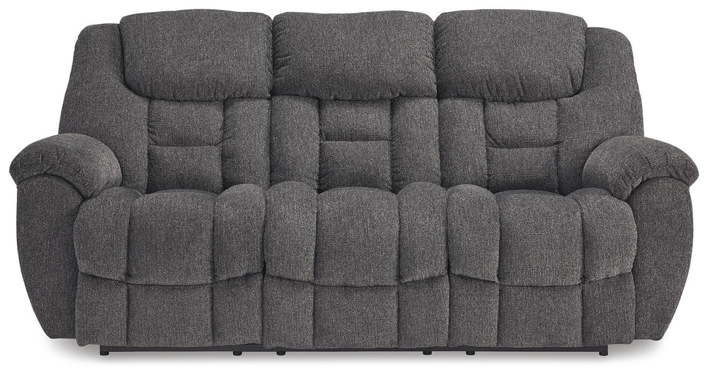 Foreside Reclining Sofa - Dark Gray (4)