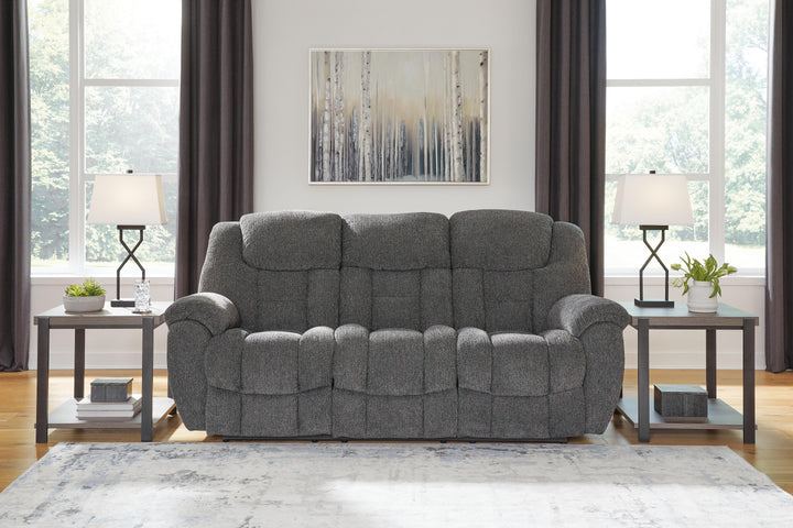 Foreside Reclining Sofa - Dark Gray (2)