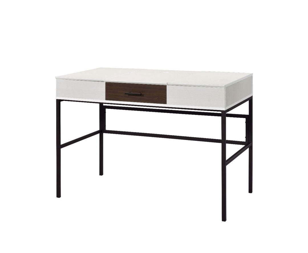ACME Furniture Verster Writing Desk With USB Natural & Black