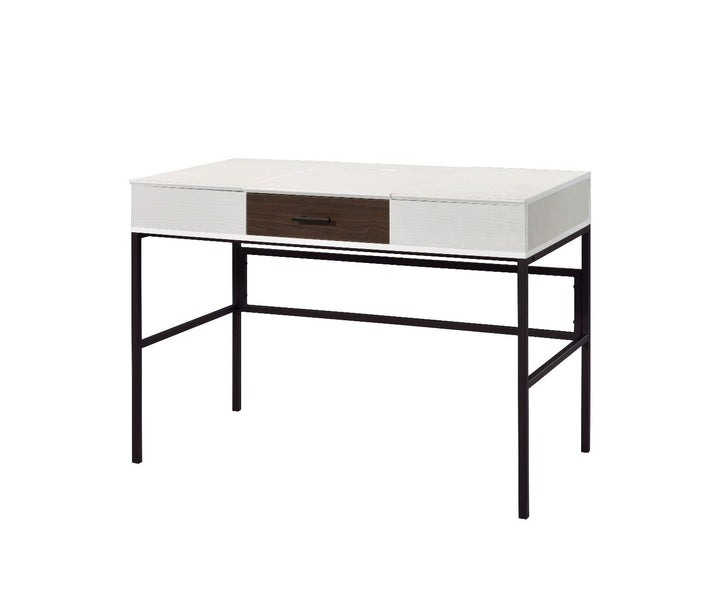ACME Furniture Verster Writing Desk With USB Natural & Black