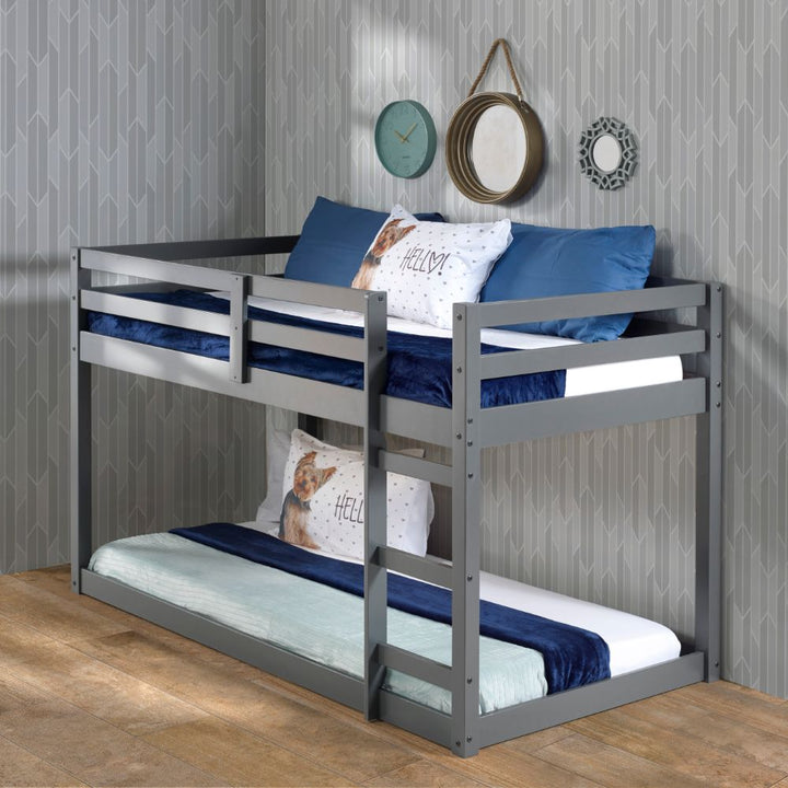 Gaston Twin Loft Bed - Gray