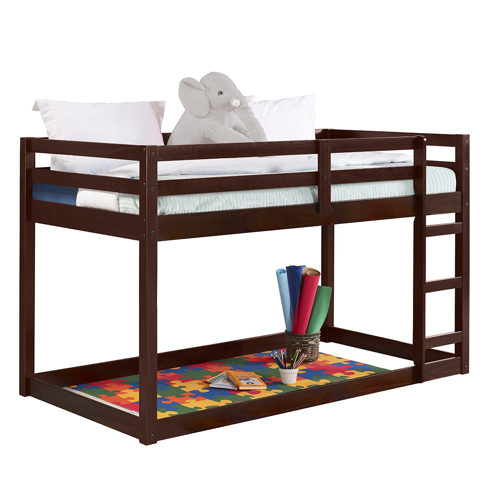Gaston Twin Loft Bed - Espresso