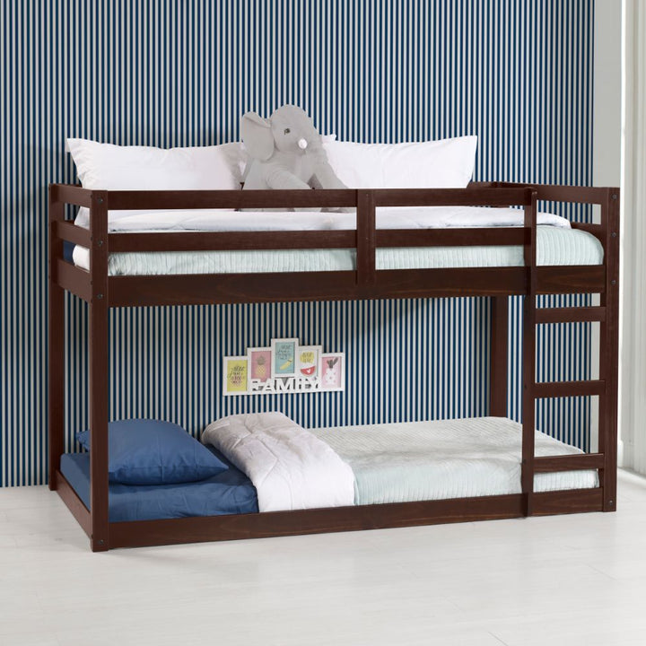 Gaston Twin Loft Bed - Espresso