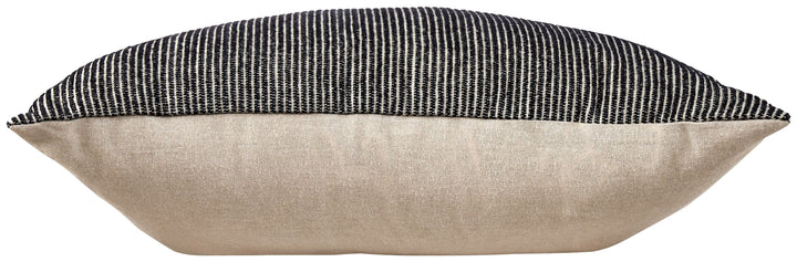 Edelmont - Pillow - Black / Linen