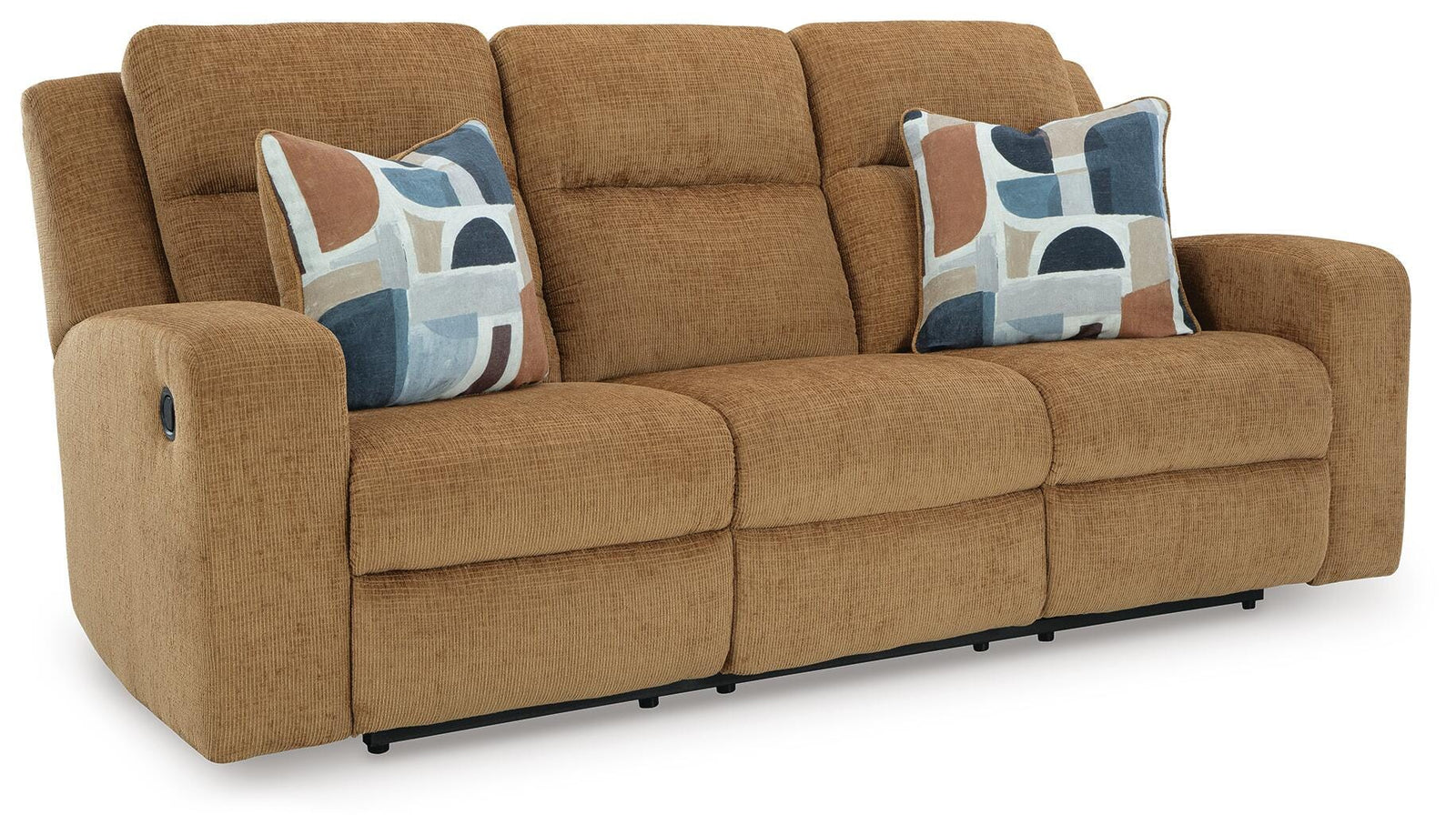 Kanlow Reclining Sofa - Light Brown (1)