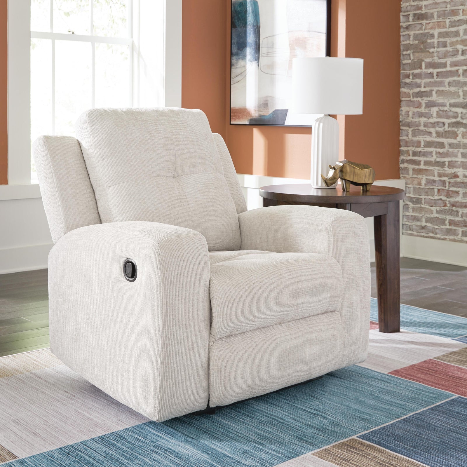 Danum Recliner - White (2)