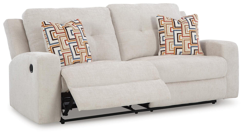 Danum Reclining Sofa - White (3)