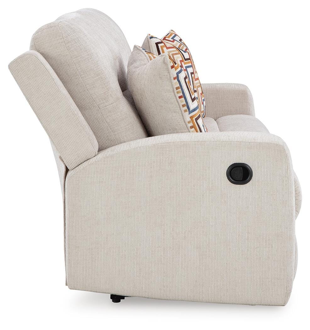 Danum Reclining Sofa - White (5)