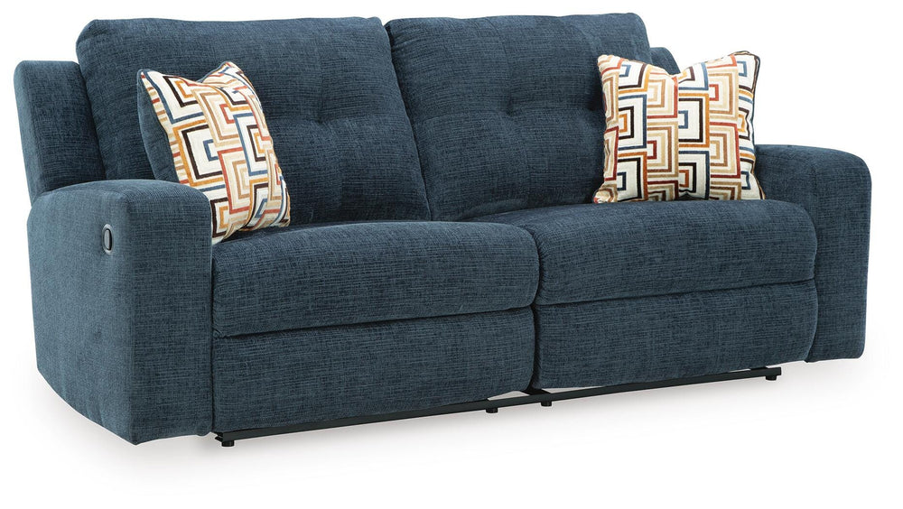 Danum Reclining Sofa - Blue (1)