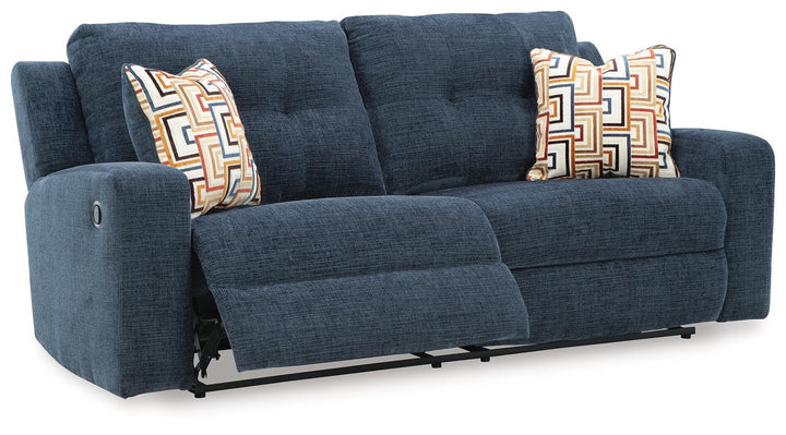 Danum Reclining Sofa - Blue (3)