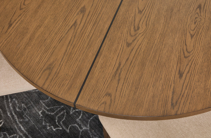 flexsteel-w1016-834-lyra-round-dining-table-light-brown