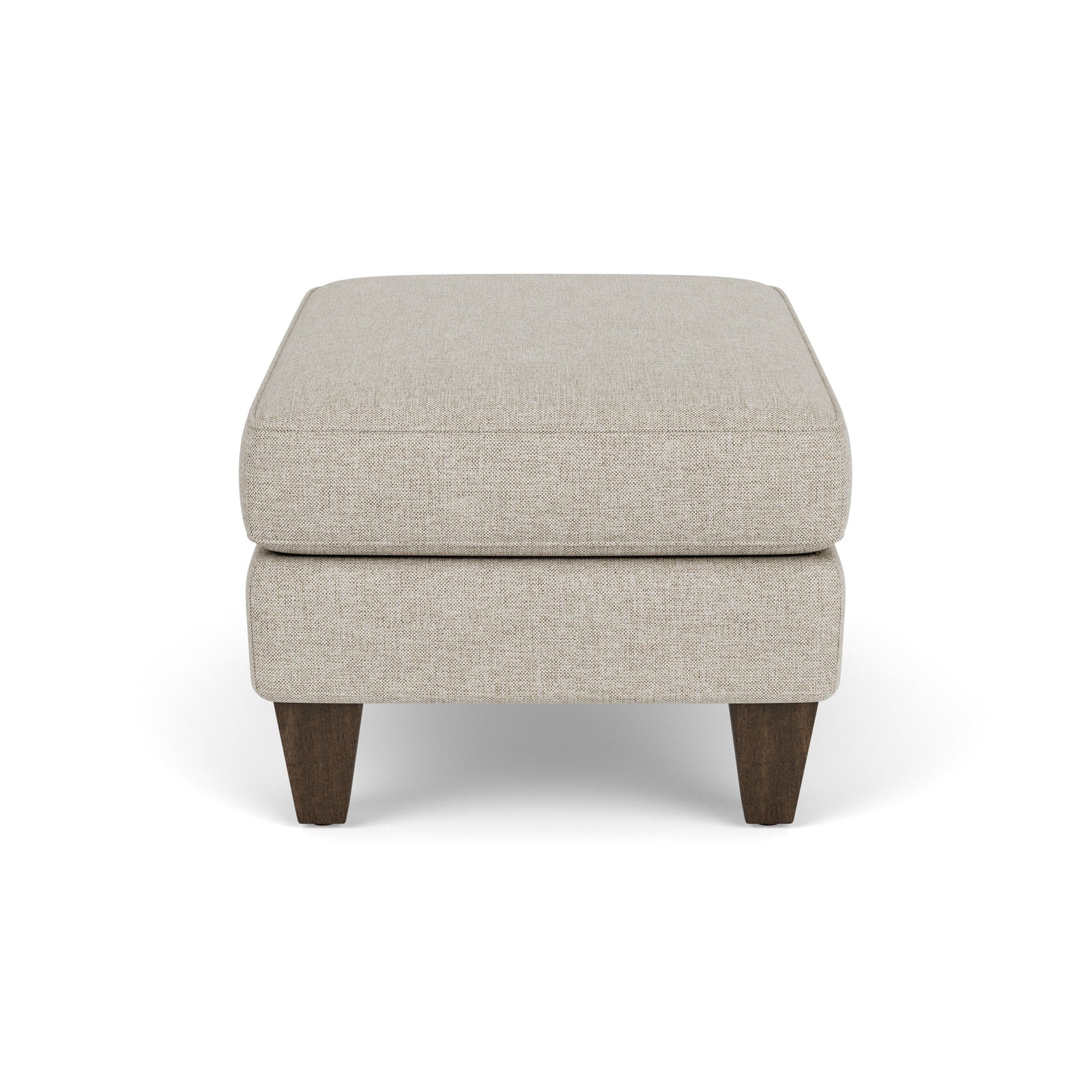 Westside  Fabric Ottoman  Light Gray