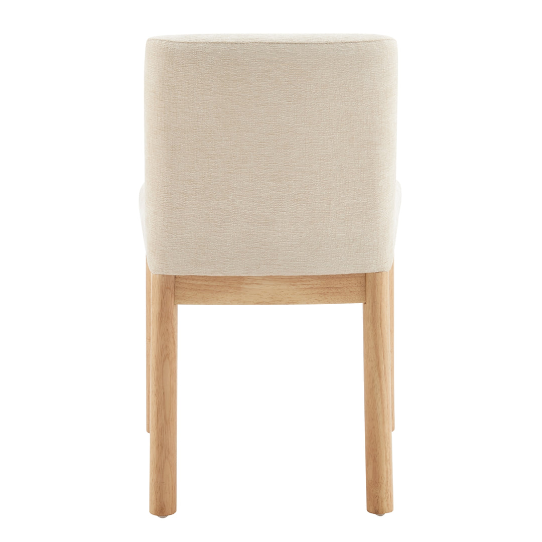 Bloomfield Chenille Low-Back Dining Side Chair - Santana Cream - view 5